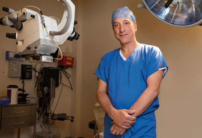 A photo showing Ronald Gentile, MD, with this quote from him: “…we now have an important new procedure in our toolbox, and won’t be afraid to roll it out for patients who previously had no good options.”