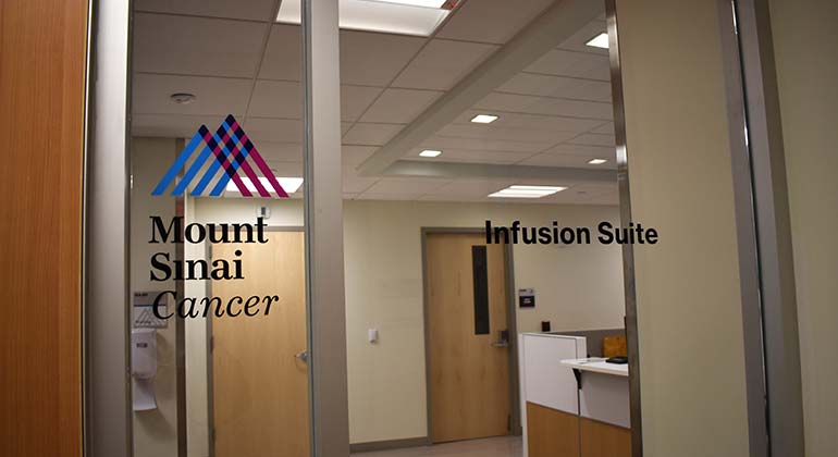 Photo of Mount Sinai St. Luke’s Infusion Suite Entrance